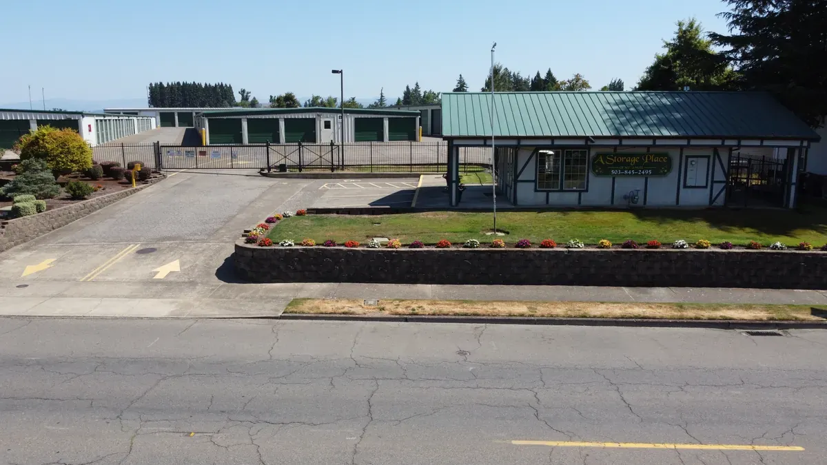Gated entrance