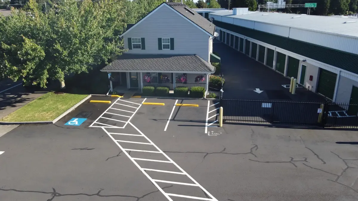 Aerial view of ASP