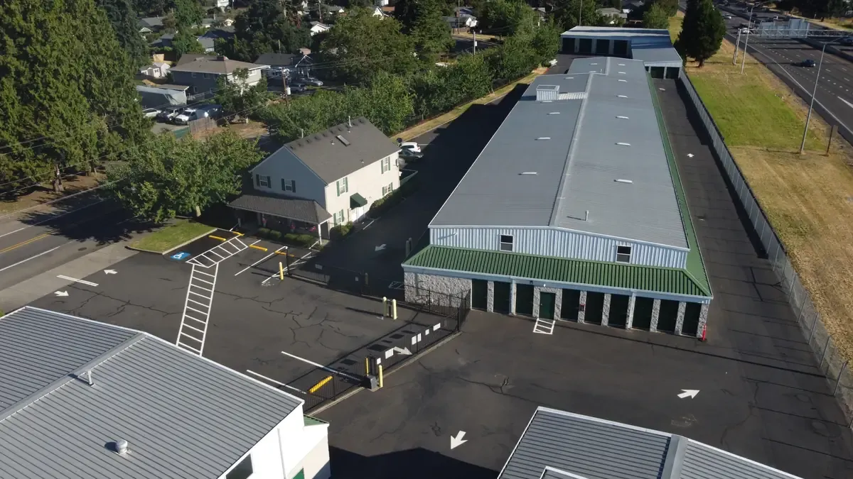 Aerial view of ASP