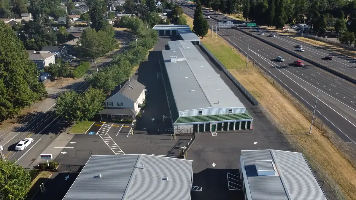Aerial view of ASP