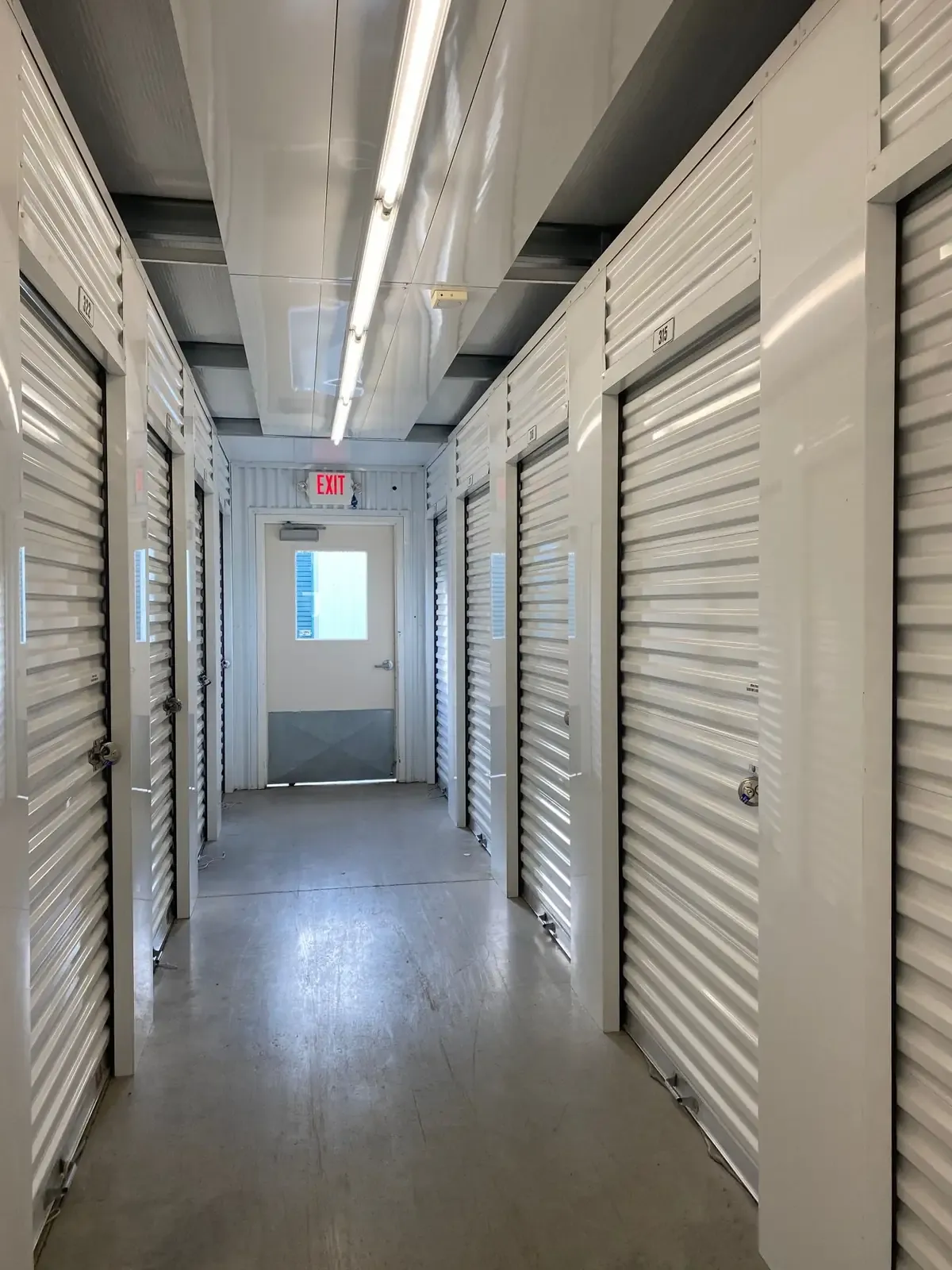 Indoor storage units