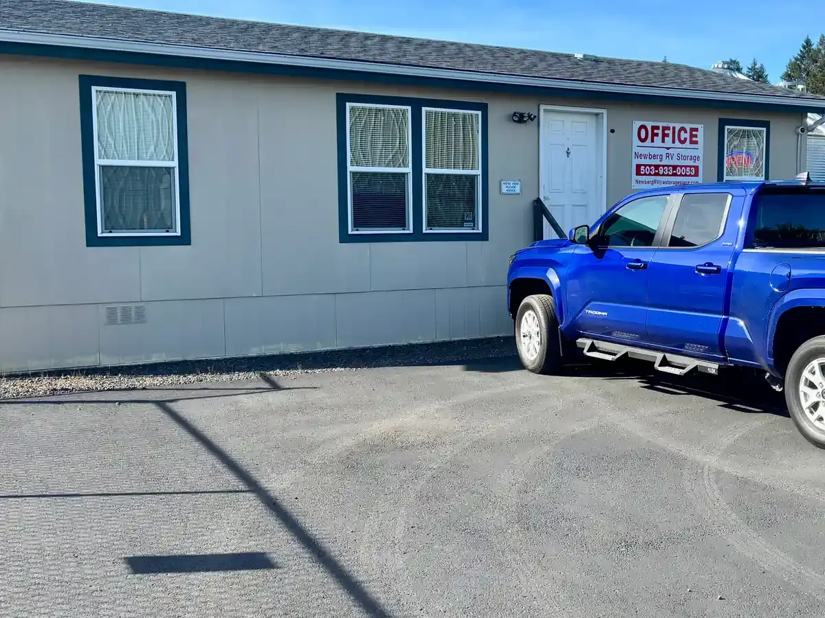 Newberg RV office building