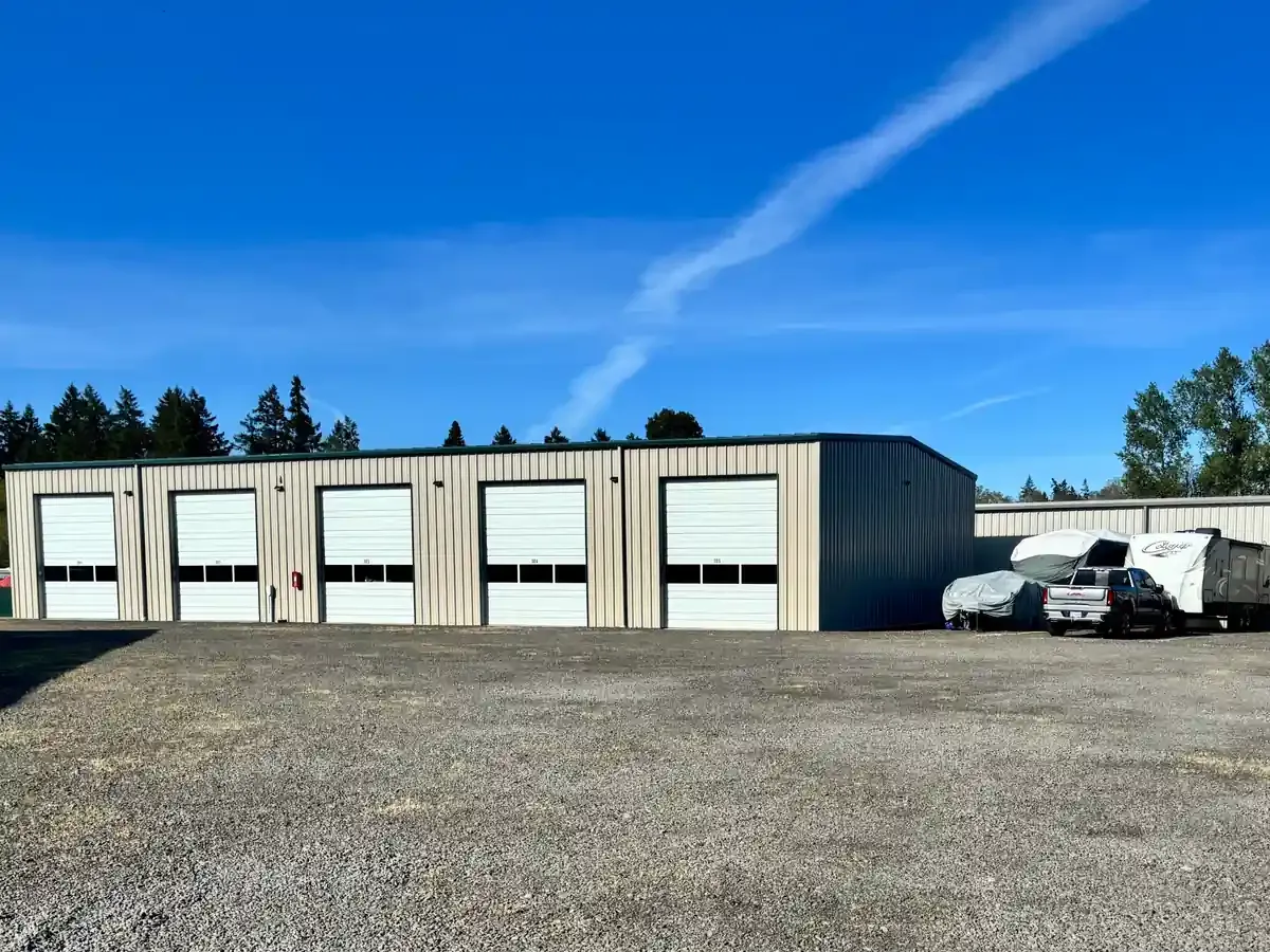 Enclosed parking