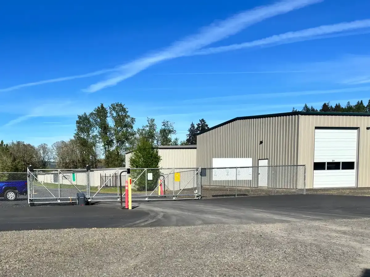 Gated entrance