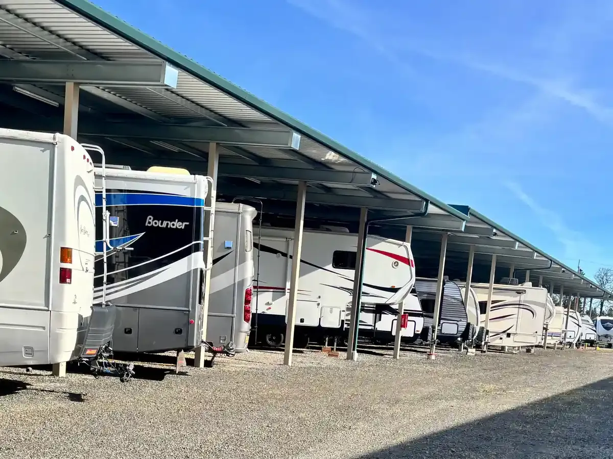 Covered parking