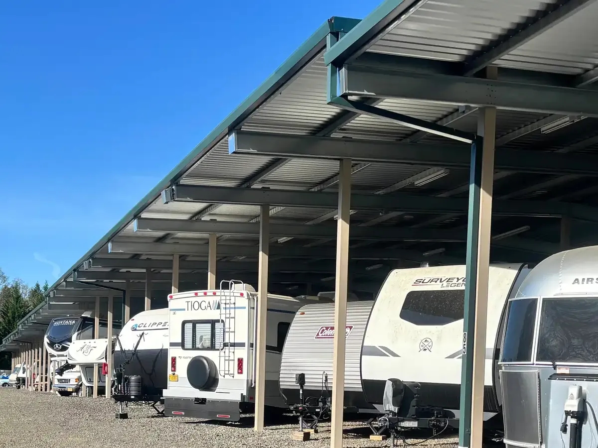 Covered parking