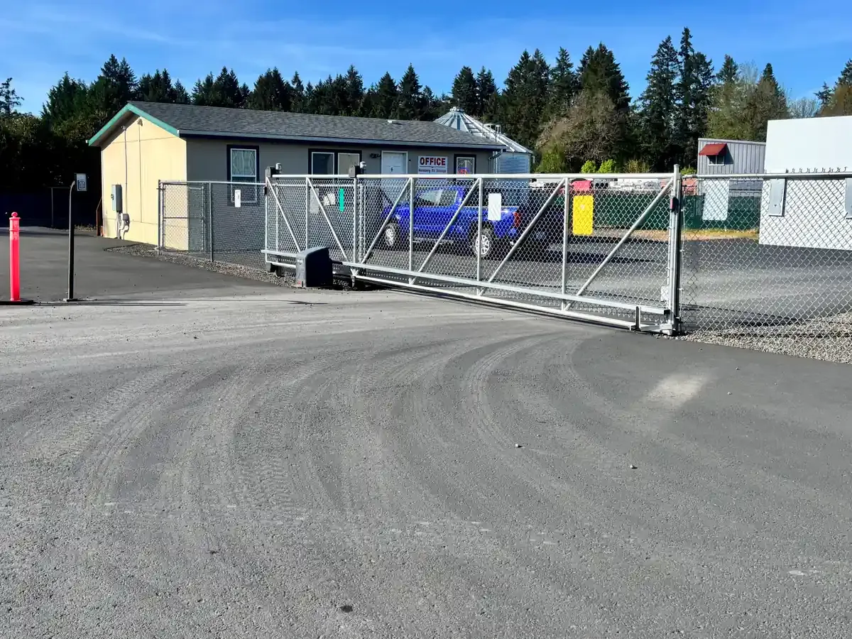 Gated entrance